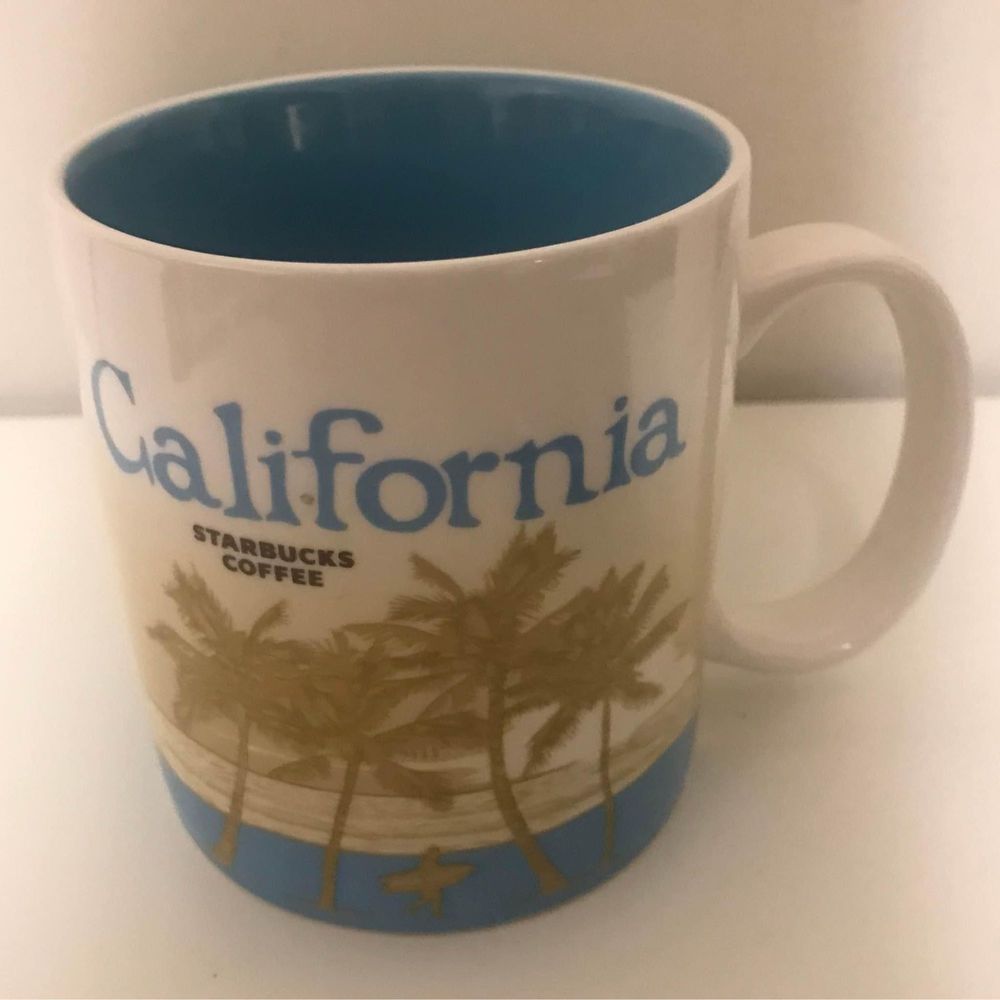 California Starbucks Coffee Mug Collector Series 2010 16 Oz.